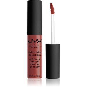 NYX Professional Makeup Soft Matte Lip Cream matt folyékony állagú ajakrúzs árnyalat 32 Rome 8 ml kép