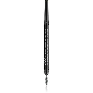 NYX Professional Makeup Precision Brow Pencil szemöldök ceruza árnyalat 06 Black 0.13 g kép