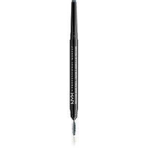 NYX Professional Makeup Precision Brow Pencil szemöldök ceruza árnyalat 07 Charcoal 0.13 g kép