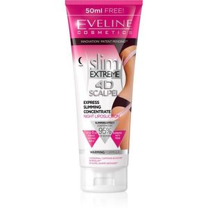Eveline Cosmetics Slim Extreme 4D Scalpel szuperkoncentrált éjszakai szérum melegítő hatással 250 ml kép
