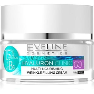 Eveline Cosmetics Hyaluron Clinic tápláló regeneráló nappali és éjszakai krém érett bőrre 60+ 50 ml kép