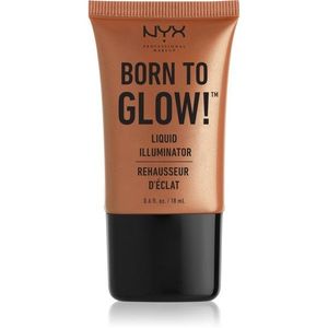 NYX Professional Makeup Born To Glow folyékony bőrélénkítő árnyalat 04 Sun Goddess 18 ml kép