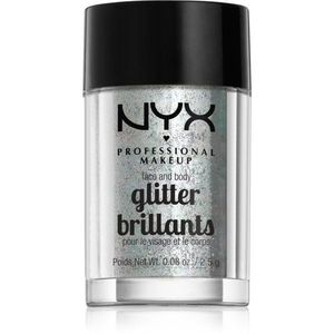 NYX Professional Makeup Face & Body Glitter Brillants Arc és test csillám árnyalat 07 Ice 2.5 g kép