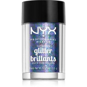 NYX Professional Makeup Face & Body Glitter Brillants Arc és test csillám árnyalat 11 Violet 2.5 g kép