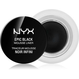 NYX Professional Makeup Epic Black Mousse Liner szemhéjtus árnyalat 01 Black 3 ml kép