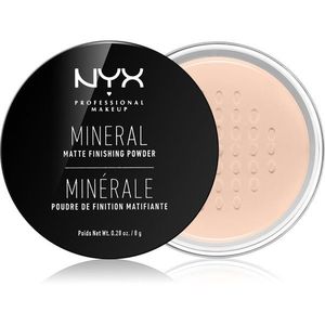 NYX Professional Makeup Mineral Finishing Powder ásványi púder árnyalat Medium/Dark 8 g kép