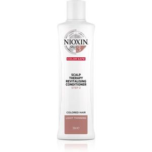 Nioxin System 3 Color Safe hidratáló és tápláló kondicionáló a könnyű kifésülésért 300 ml kép
