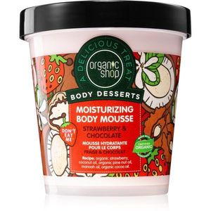 Organic Shop Body Desserts Strawberry & Chocolate testhab hidratáló hatással 450 ml kép