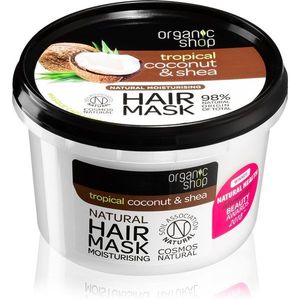 Organic Shop Natural Coconut & Shea intenzív hajmaszk hidratáló hatással 250 ml kép
