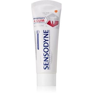 Sensodyne Sensitivity & Gum Whitening fehérítő fogkrém a fogak és a fogíny védelmére 75 ml kép