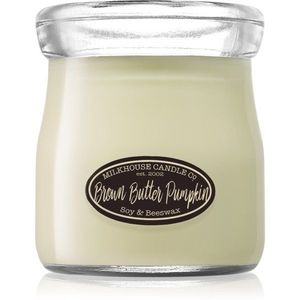 Milkhouse Candle Co. Creamery Brown Butter Pumpkin illatgyertya Cream Jar 142 g kép