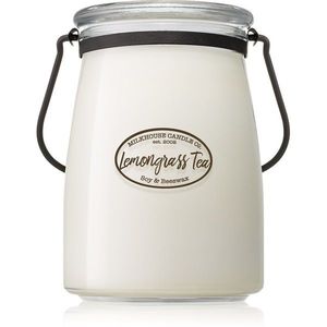 Milkhouse Candle Co. Creamery Lemongrass Tea illatgyertya Butter Jar 624 g kép