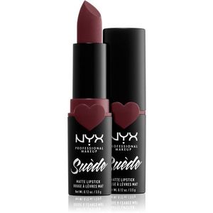 NYX Professional Makeup Suede Matte Lipstick mattító rúzs árnyalat 06 Lalaland 3.5 g kép