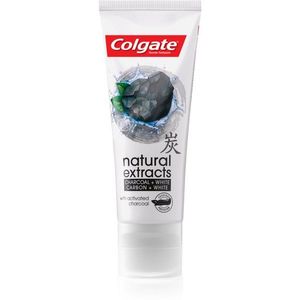 Colgate Natural Extracts Charcoal + White fogfehérítő fogkrém faszénnel 75 ml kép