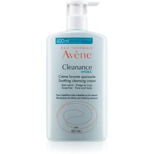 Avène Cleanance Hydra nyugtató és tisztító krém a pattanások kezelése által kiszárított és irritált bőrre 400 ml kép