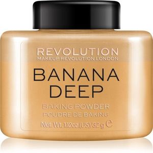 Makeup Revolution Baking Powder porpúder árnyalat Banana Deep 32 g kép