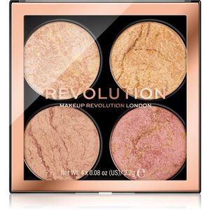 Makeup Revolution Cheek Kit paletta arcra árnyalat Fresh Perspective 4 x 2.2 g kép