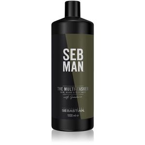 Sebastian Professional SEB MAN The Multi-tasker sampon hajra, szakállra és testre 1000 ml kép