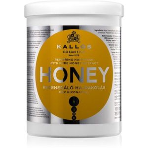 Kallos Honey intenzív hidratáló maszk száraz és sérült hajra 1000 ml kép