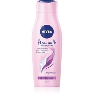 Nivea Hairmilk Natural Shine ápoló sampon 400 ml kép