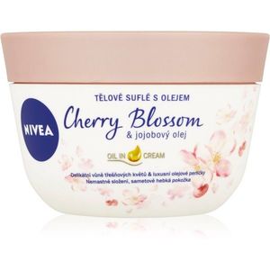 Nivea Cherry Blossom & Jojoba Oil testápoló szuflé 200 ml kép