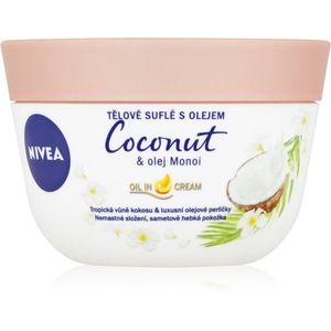 Nivea Coconut & Monoi Oil testápoló szuflé 200 ml kép