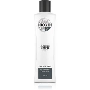 Nioxin System 2 Cleanser Shampoo tisztító sampon vékonyszálú és normál hajra 300 ml kép
