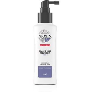 Nioxin System 5 Colorsafe Scalp & Hair Treatment öblítést nem igénylő kúra a kémiailag kezelt hajra 100 ml kép