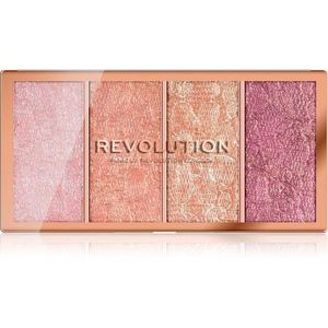 Makeup Revolution Vintage Lace arcpirosító paletta 4 x 5 g kép