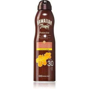 Hawaiian Tropic Protective száraz napozó olaj spray formában SPF 30 180 ml kép