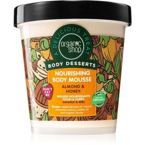 Organic Shop Body Desserts Almond & Honey testhab a táplálásért és hidratálásért 450 ml kép