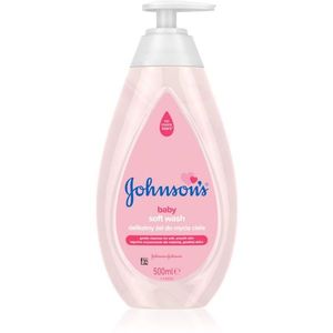 Johnson's® Wash and Bath gyengéd tisztító gél 500 ml kép