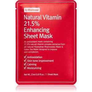 By Wishtrend Natural Vitamin feszesítő gézmaszk 23 ml kép