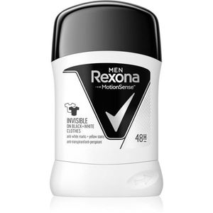 Rexona Invisible on Black + White Clothes Antiperspirant izzadásgátló stift 48 H 50 ml kép