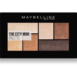 Maybelline The City Mini Palette szemhéjfesték paletta árnyalat 400 Rooftop Bronzes 6 g kép