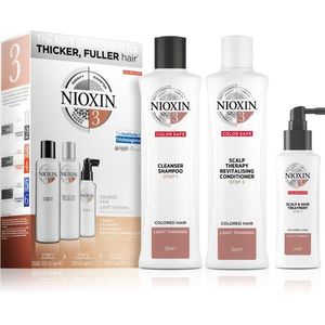 Nioxin System 3 Color Safe ajándékszett festett hajra kép