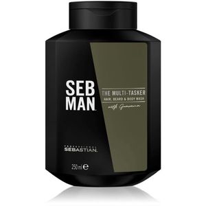 Sebastian Professional SEB MAN The Multi-tasker sampon hajra, szakállra és testre 250 ml kép