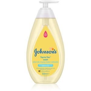 Johnson's® Top-to-Toe tisztító gél testre és hajra gyermekeknek születéstől kezdődően 500 ml kép
