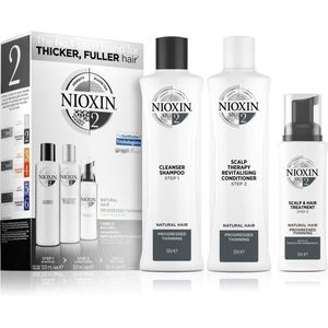 Nioxin System 2 Natural Hair Progressed Thinning ajándékszett (hajhullás ellen) unisex kép