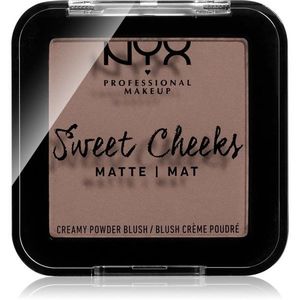 NYX Professional Makeup Sweet Cheeks Blush Matte arcpirosító árnyalat SO TAUPE 5 g kép