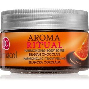 Dermacol Aroma Ritual Belgian Chocolate testpeeling 200 g kép