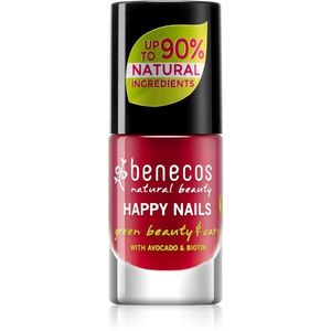 Benecos Happy Nails ápoló körömlakk árnyalat Vintage Red 5 ml kép