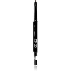 NYX Professional Makeup Fill & Fluff szemöldök pomádé ceruzában árnyalat 06 - Brunette 0, 2 g kép