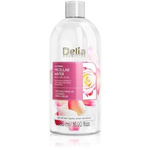 Delia Cosmetics Micellar Water Rose Petals Extract micellás tisztító víz nyugtató hatással 500 ml kép