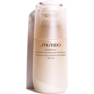 Shiseido Benefiance Wrinkle Smoothing Day Emulsion bőröregedés elleni védő emulzió SPF 20 75 ml kép