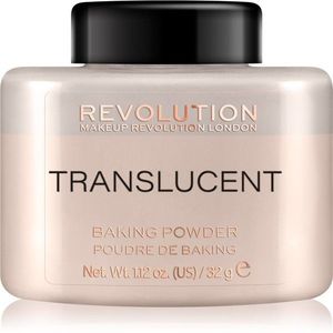 Makeup Revolution Baking Powder porpúder árnyalat Translucent 32 g kép