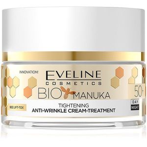 Eveline Cosmetics Bio Manuka feszesítő és fiatalító krém 50+ 50 ml kép