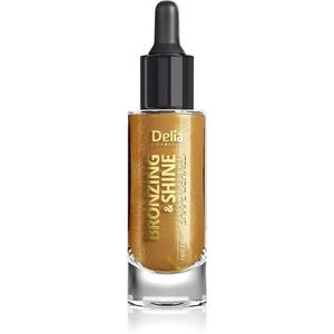 Delia Cosmetics Bronzing & Shine Shape Defined csillogó száraz olaj arcra és testre 20 ml kép
