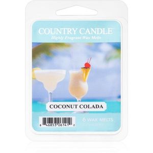 Country Candle Coconut Colada illatos viasz aromalámpába 64 g kép