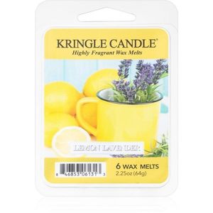 Kringle Candle Lemon Lavender illatos viasz aromalámpába 64 g kép